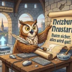 Uhus stellen nach dem Neustart unsere Netzburg wieder her.